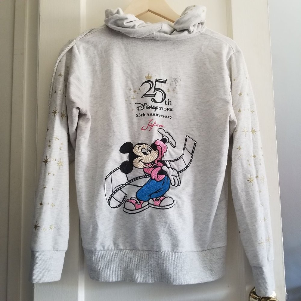 Disney Store JAPAN 25th Anniversary Hoodie